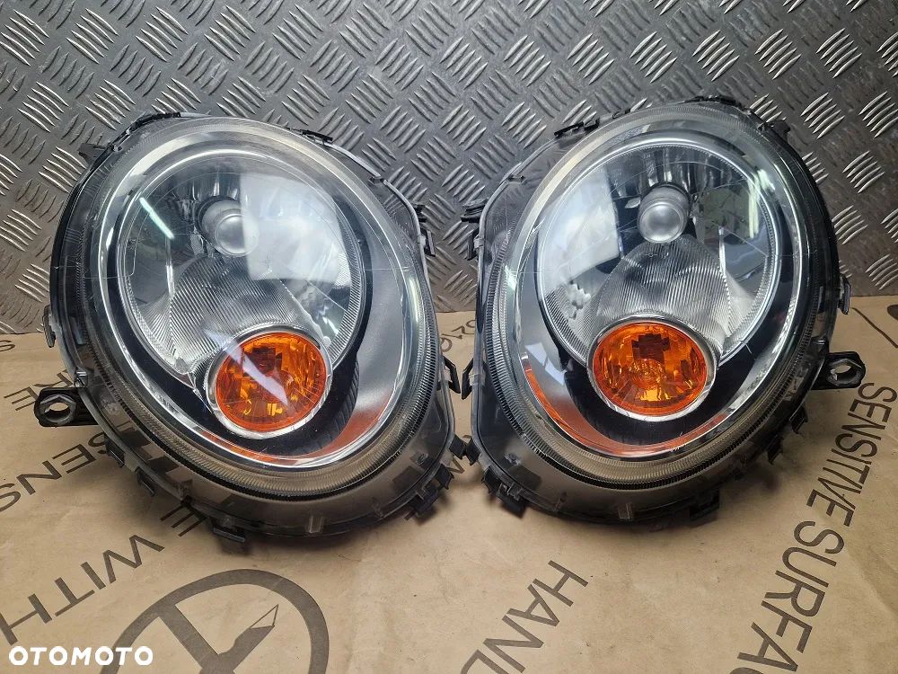 MINI ONE CLUBMAN  R56 R55 R57 LCI LIFT LAMPA REFLEKTOR PRZÓD PRZEDNIA LEWA PRAWA KOMPLET