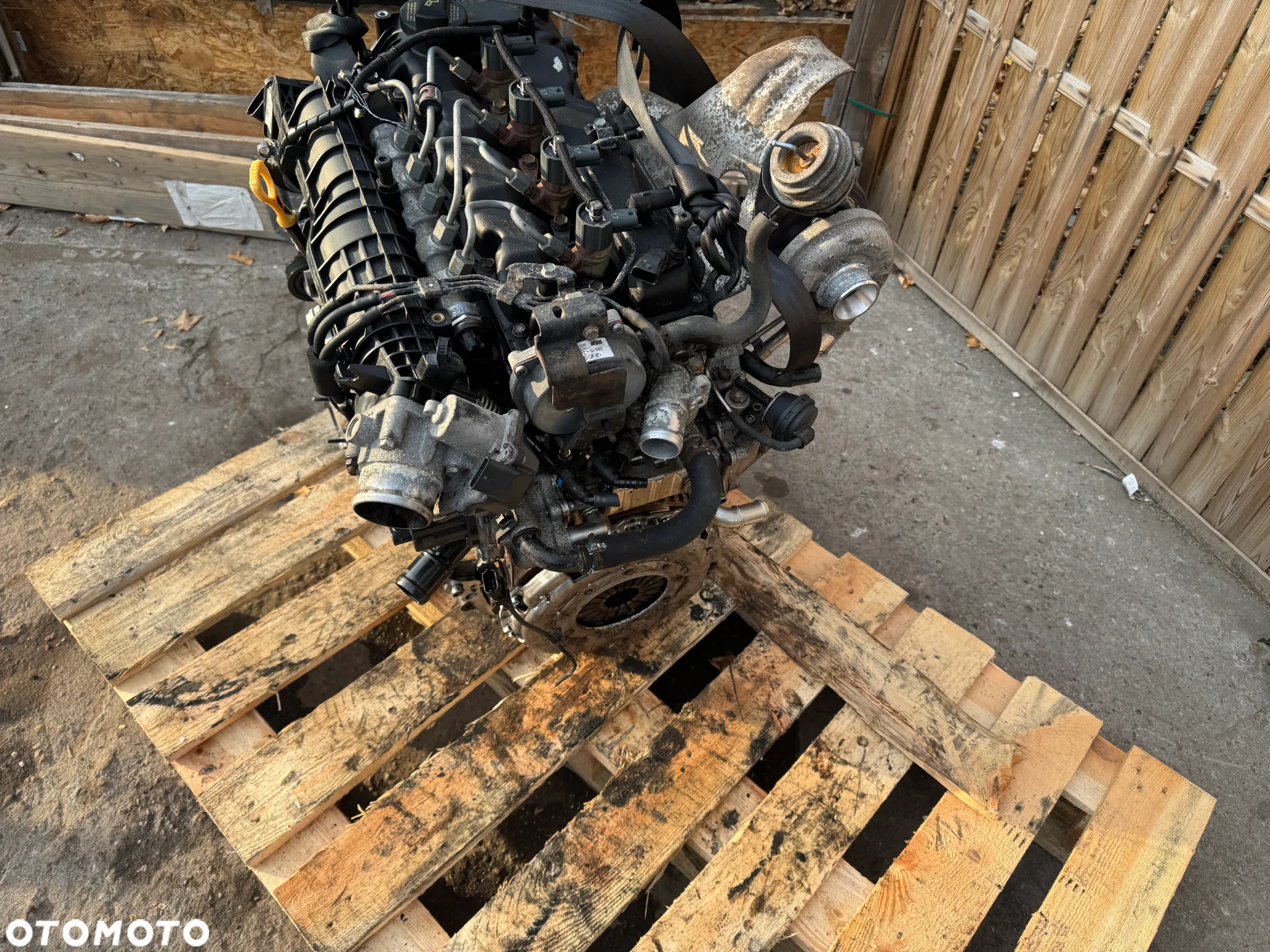 silnik d4fd 1.7 crdi ix 35 kia ceed kompletny 148 tys - 14