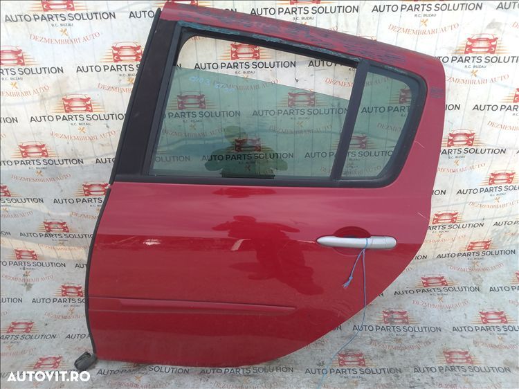 coltar geam usa stanga spate renault clio 3 - 1