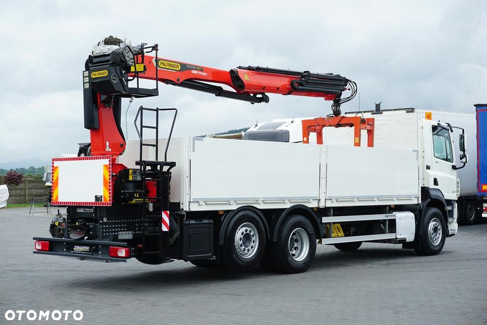 DAF CF / 480 / 6 X 2 / SKRZYNIOWY + HDS / PALFINGER PK 22 001L / OŚ SKRĘTNA / CHWYTAK - 7
