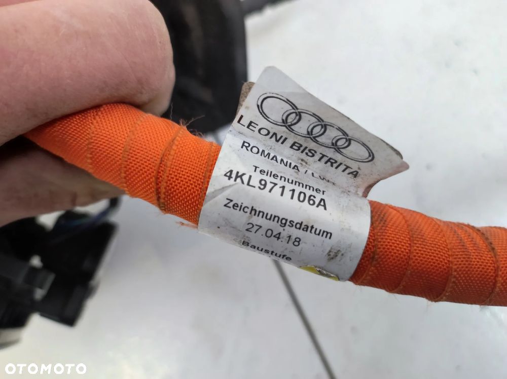 GNIAZDO WIĄZKA KABEL PRZEWÓD ŁADOWANIA AUDI Q8 E-TRON ETRON - 9