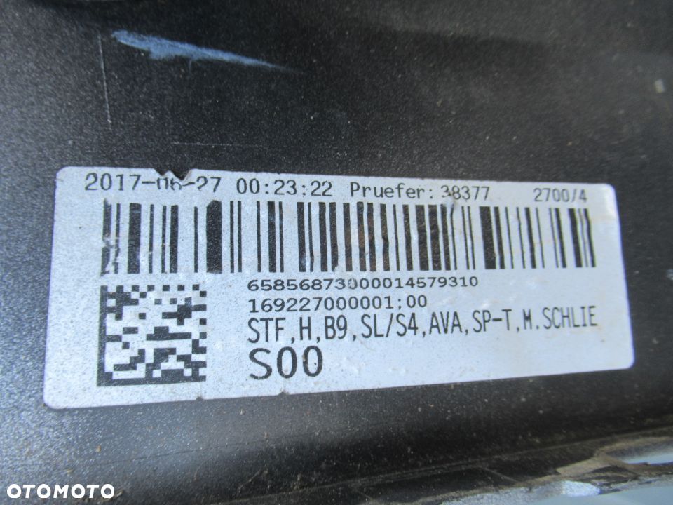 ZDERZAK TYLNY TYŁ AUDI A4 B9 S4 KOMBI S-LINE 2015- - 14