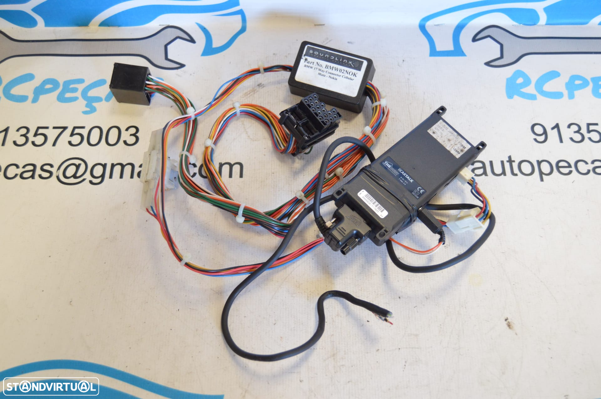 MODULO COMANDO CENTRALINA ECU COMUTADOR CONTROL TELEFONE COMUNICAÇÕES BMW02NOK BMW SERIE 3 E46 325i 192CV M54B25 SERIE 5 E60 E61 - 2