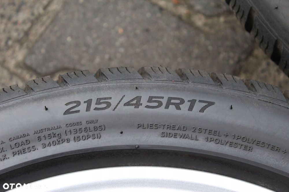 ORYG AUDI A1 S1 17cali 5x100 ET46 ZIMA 215/45 7,5mm - 14