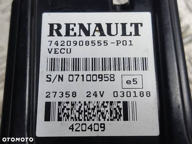 STEROWNIK MODUŁ VECU RENAULT MAGNUM DXi 7420908555 - 4