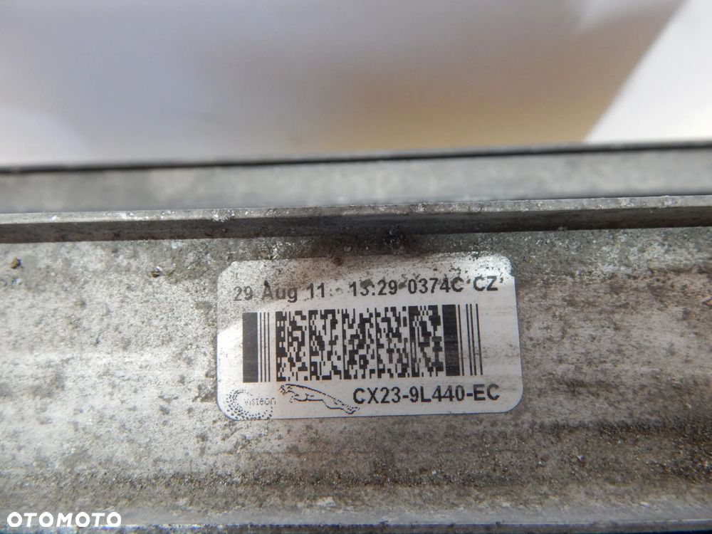 Chłodnica wody klimatyzacji intercooler  komplet Jaguar XF x250 07-15 Łuków części - 5