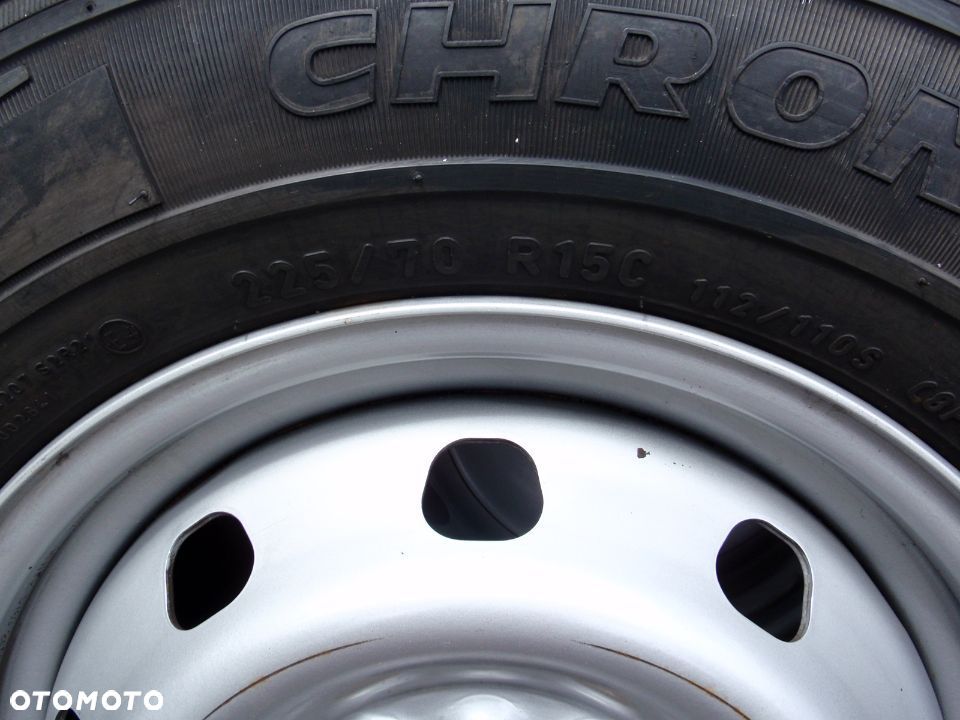 FIAT DUCATO BOXER JUMPER KOŁO FELGA OPONA 225 70 R15 PIRELLI - 3