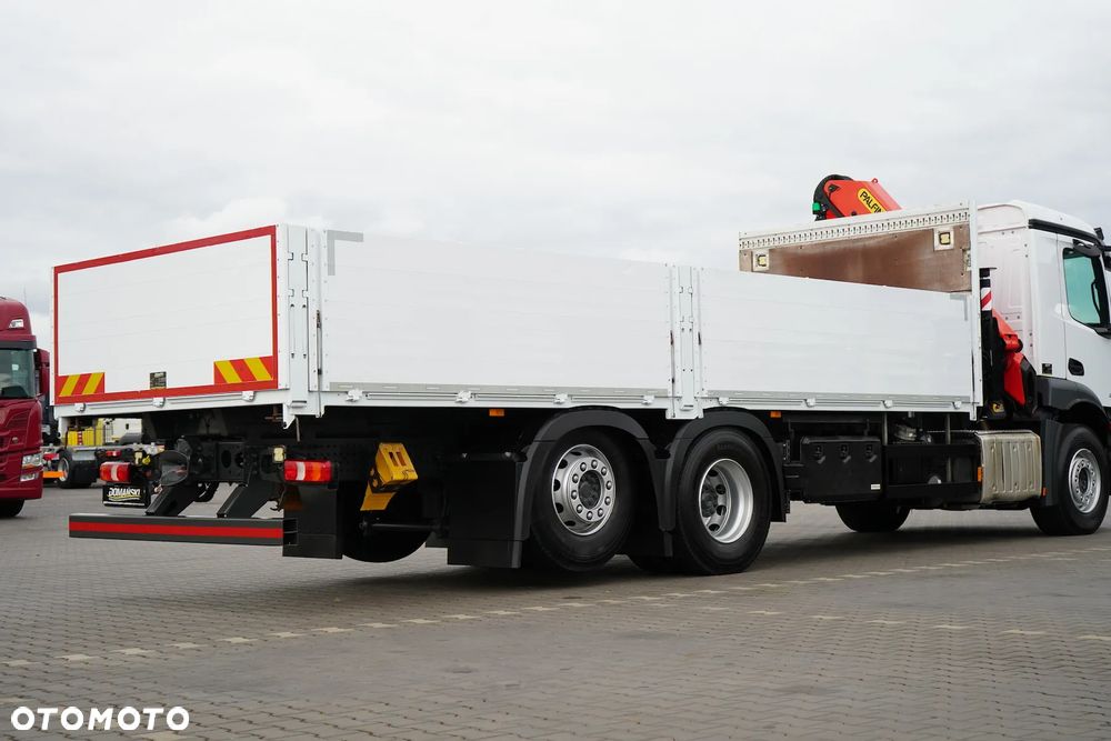 Mercedes-Benz ANTOS / 2536 / ACC / 6 X 2 / SKRZYNIOWY + HDS / PALFINGER PK 18002 / PILOT - 32
