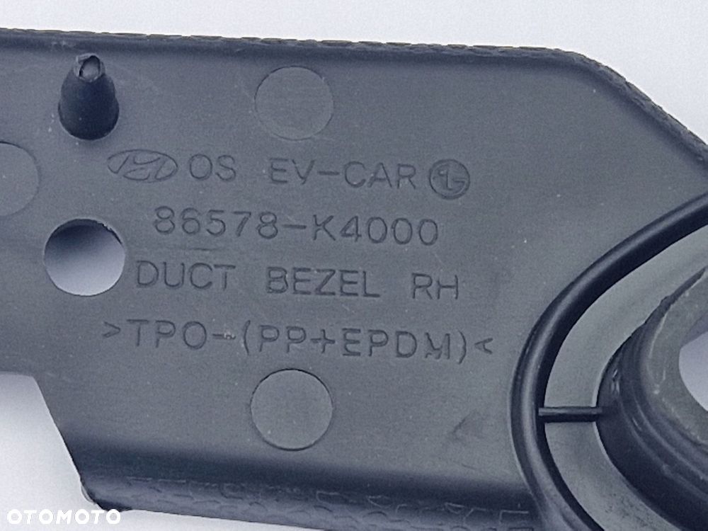 KONA I 17- EV KRATKA ZDERZAKA MOCOWANIE PRAWY PRZÓD 86578-K4000 NOWA OE - 3