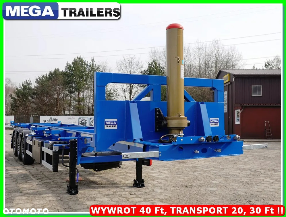 Mega 65 m³ wywrotka na kontener 40 Ft / do 44,0 T DMC zestawu !!! - 6