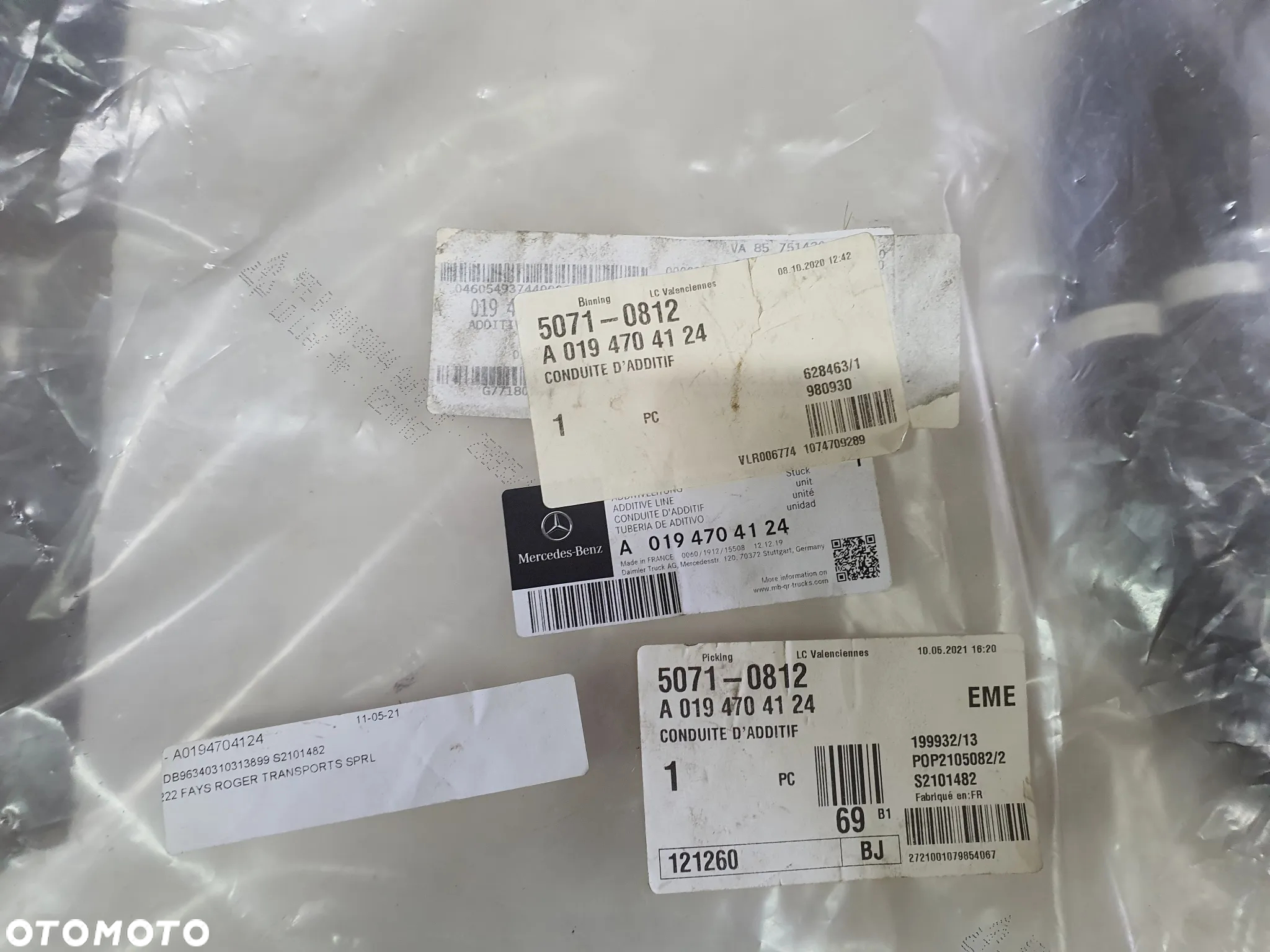 Przewód wiązka AdBlue Mercedes Actros Atego 0194704124 - 5