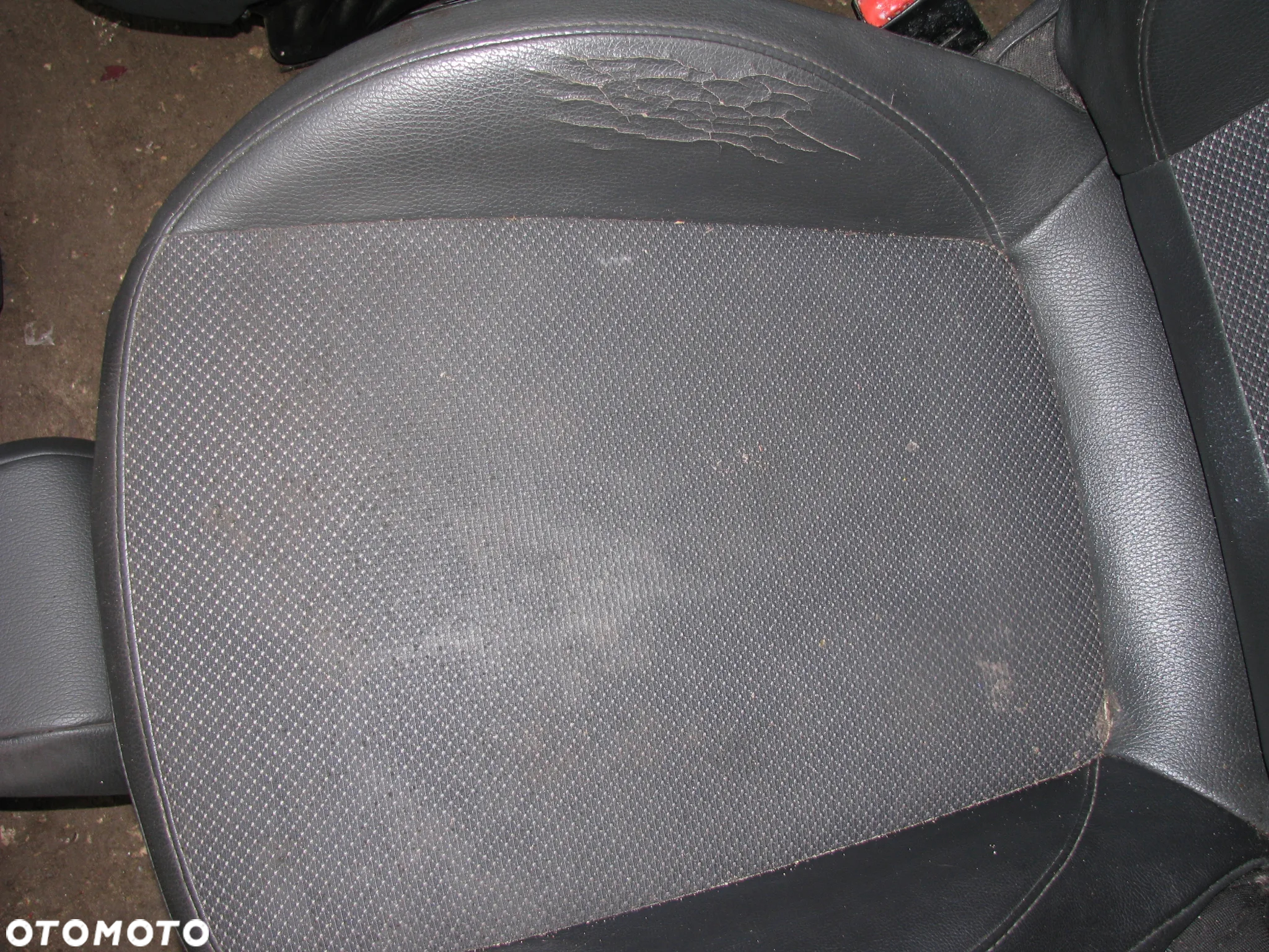 FOTELE KANAPA KOMPLET OPEL CORSA D 5D PÓŁSKÓRA - 9
