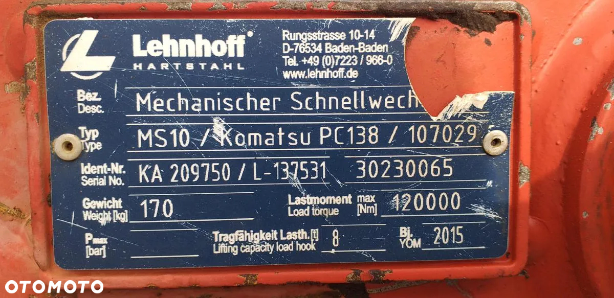 Komatsu Koparka gąsienicowa KOMATSU PC 138 US-10 - 28