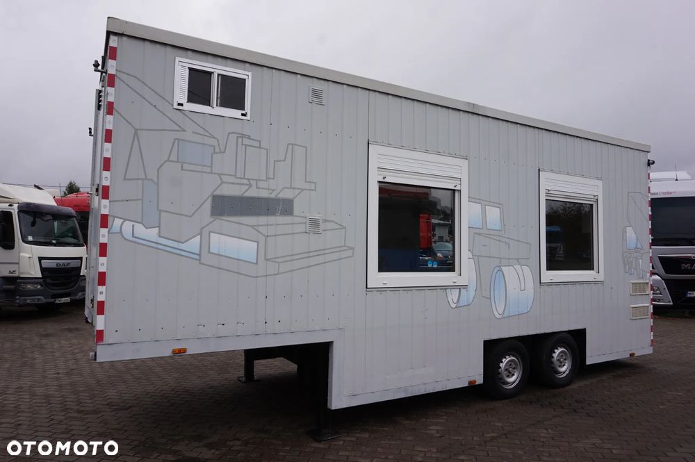 Mercedes-Benz Sprinter 518 + NACZEPA VELDHUIZEN P33-4 / KAMPER - 32