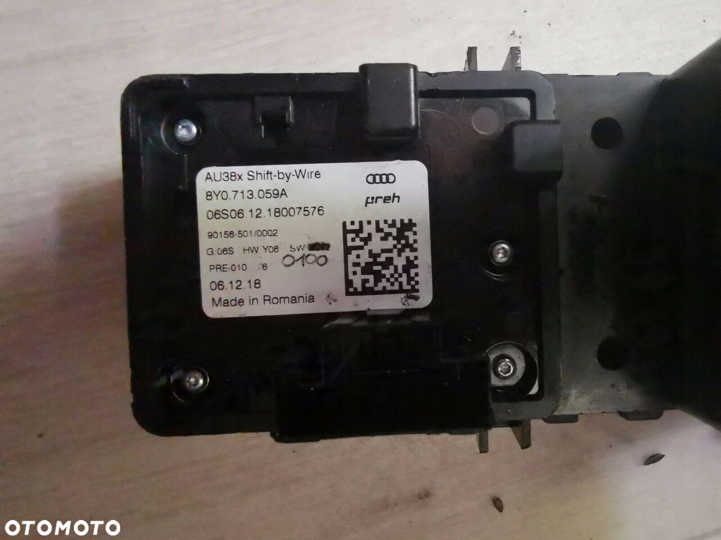 PRZEŁĄCZNIK WYBIERAK AUDI 8Y0713059A - 4