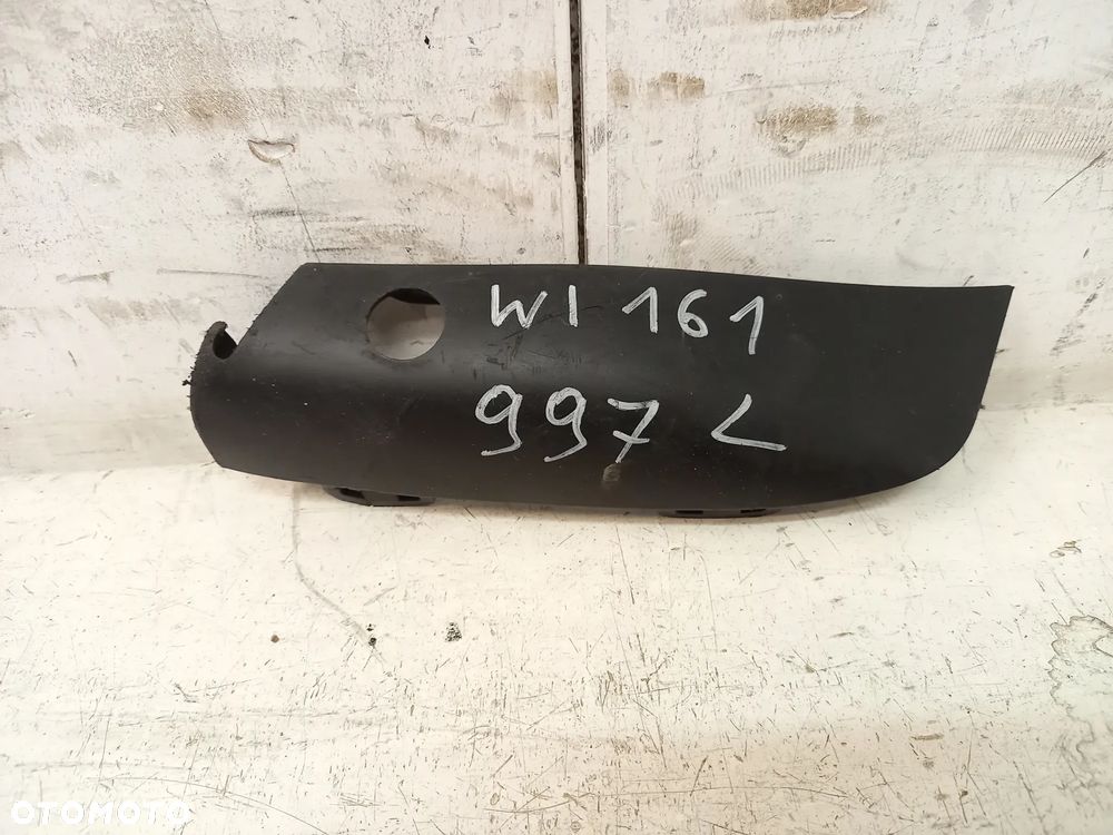 Porsche 997 listwa nakladki nakładka na zderzak przedni przód lewa - 1