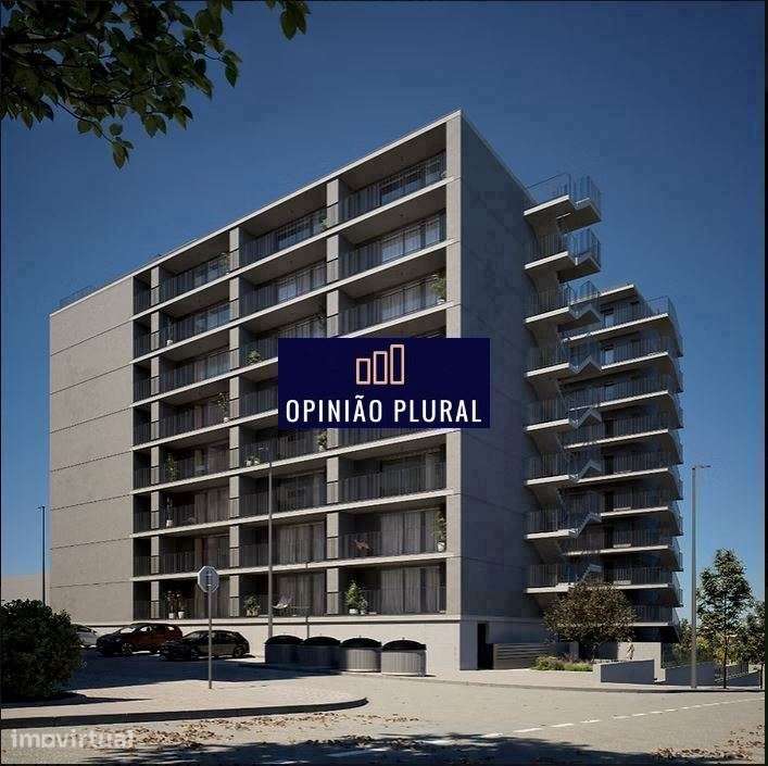 T2 Novo c/ Terraço, Varanda e Garagem | Monte da Virgem Flats - Grande imagem: 3/9