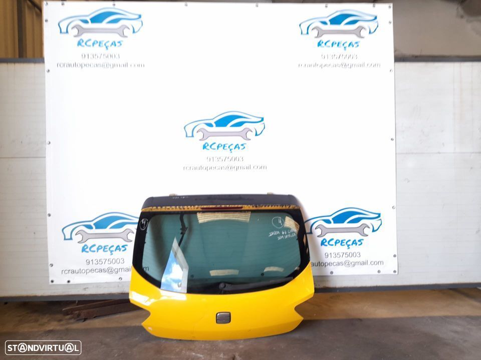 PORTA TAMPA MALA SEAT IBIZA IV 4 MK4 6J FECHO PUXADOR VIDRO 3º STOP - 1