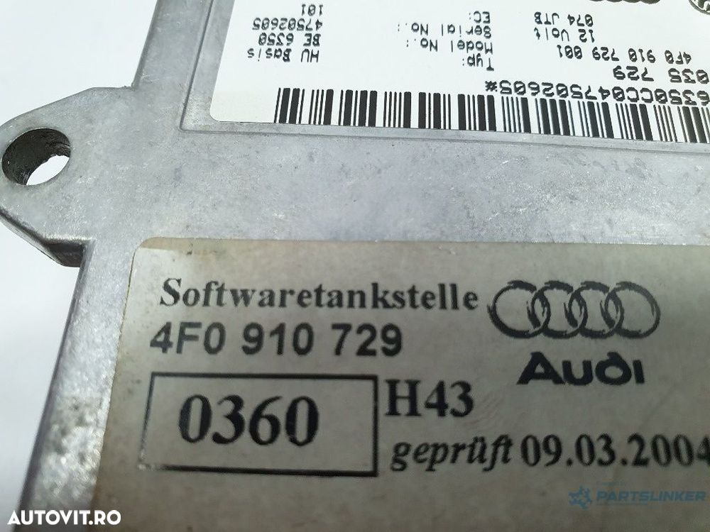 Modul interfata MMI  AUDI A6/S6 III Saloon 4F2, C6 2004 - 2011 3.0 TDI quattro BMK 4F0910729 , 4E0035729 - 3