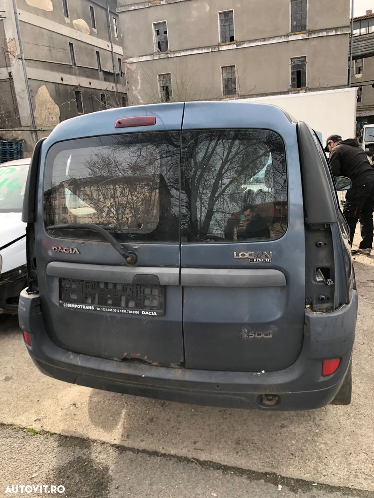 Bara spate Dacia Logan MCV 2008 albastru mineral - 1