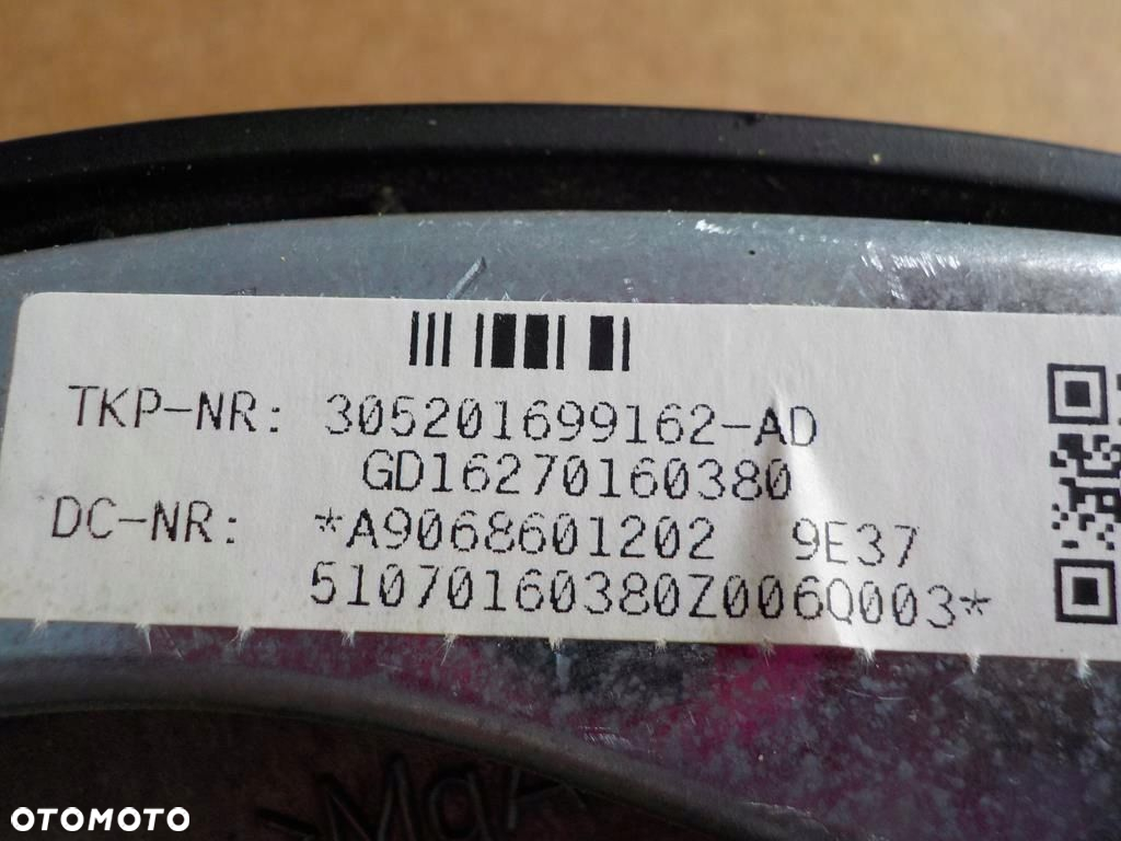 SPRINTER 906 PODUSZKA AIRBAG KIEROWCY 9068601202 - 3