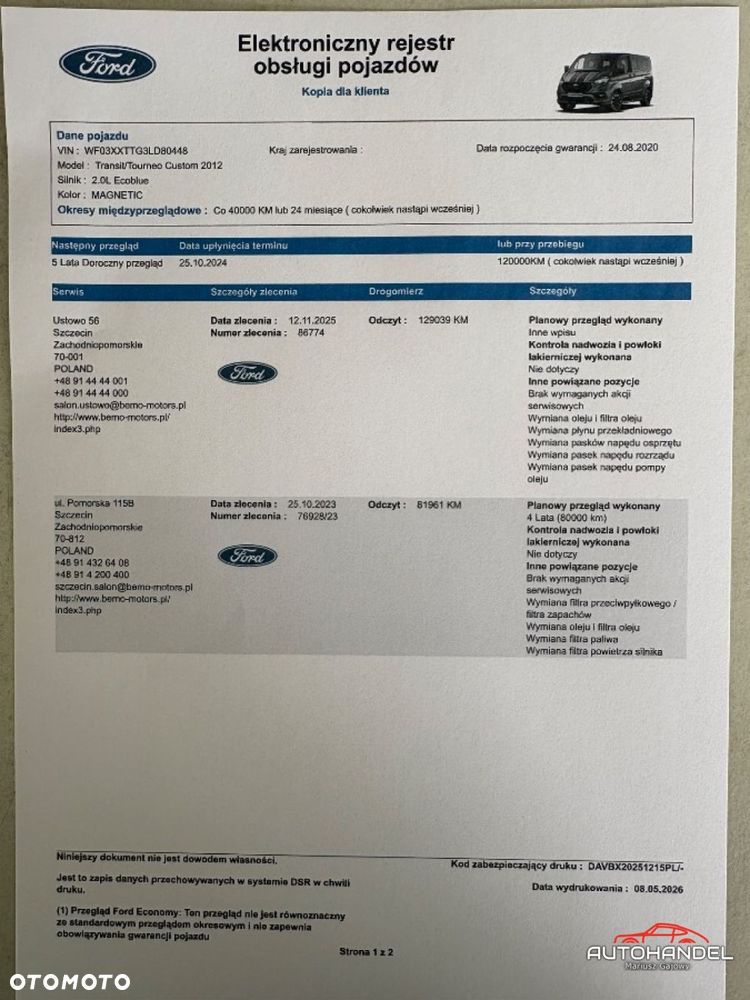 Ford Tourneo Custom - 31
