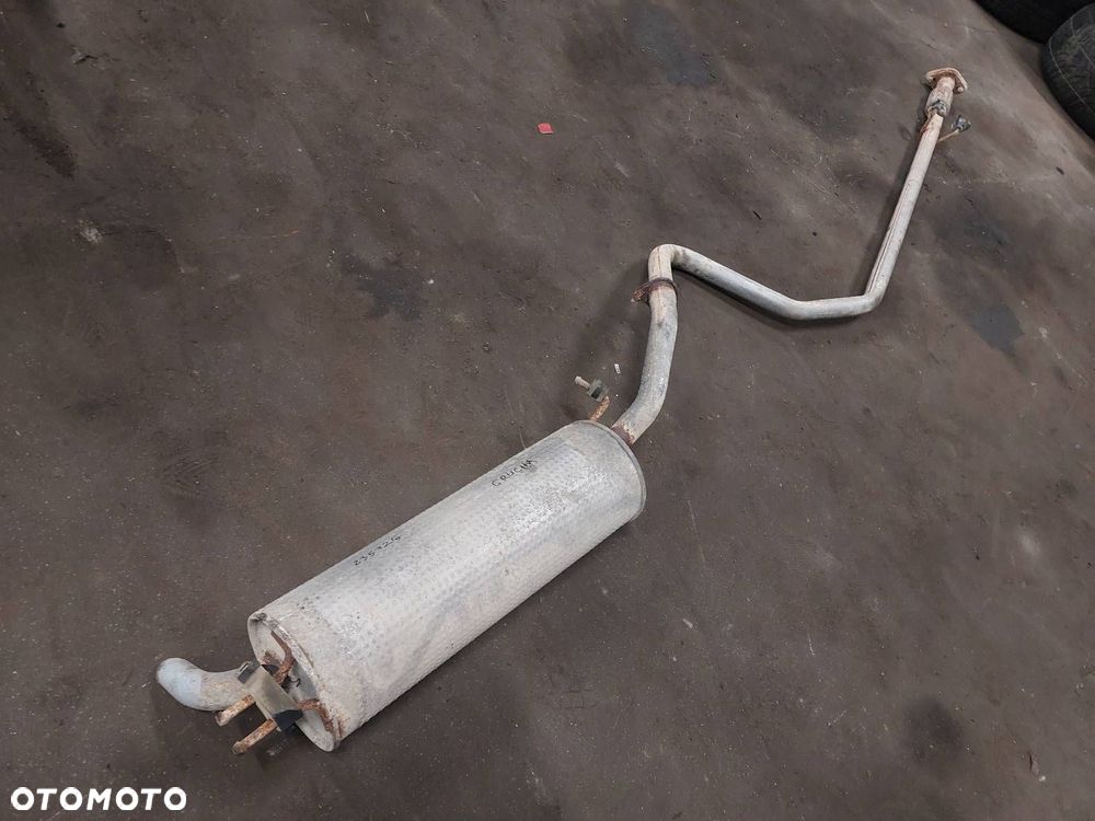 TŁUMIK WYDECH KOŃCOWY FIAT STILO I 1.2 16V - 1