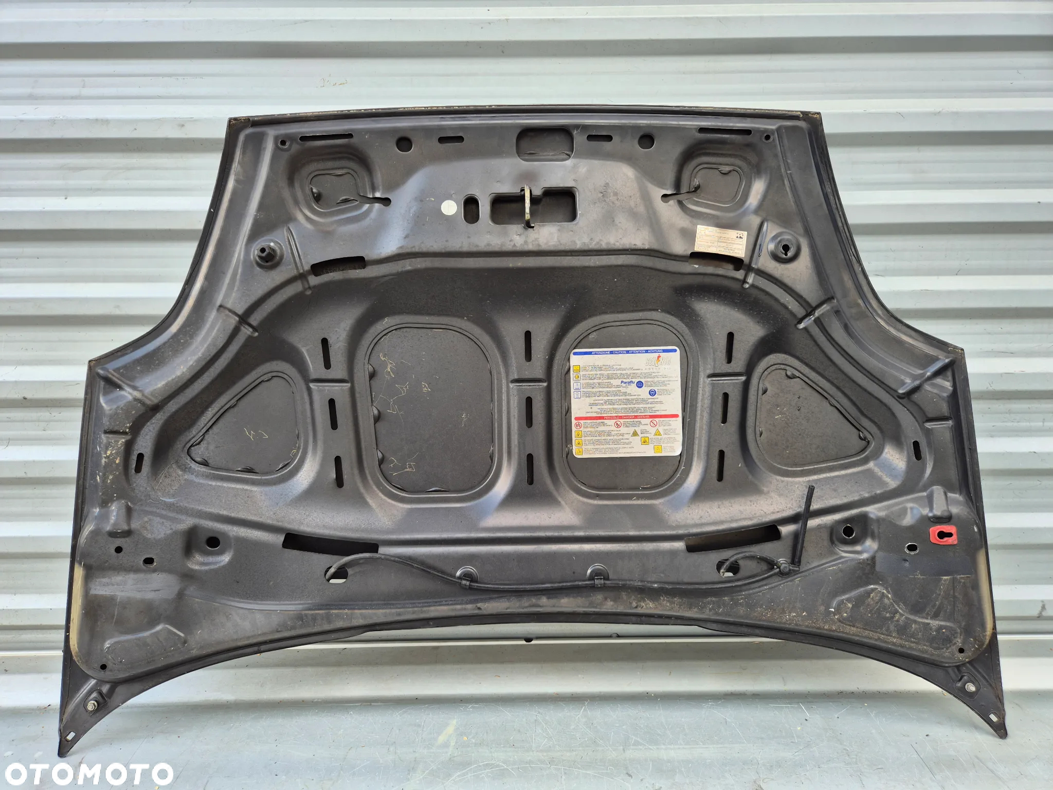 Maska pokrywa silnika Fiat Grande Punto Evo 634/C - 6