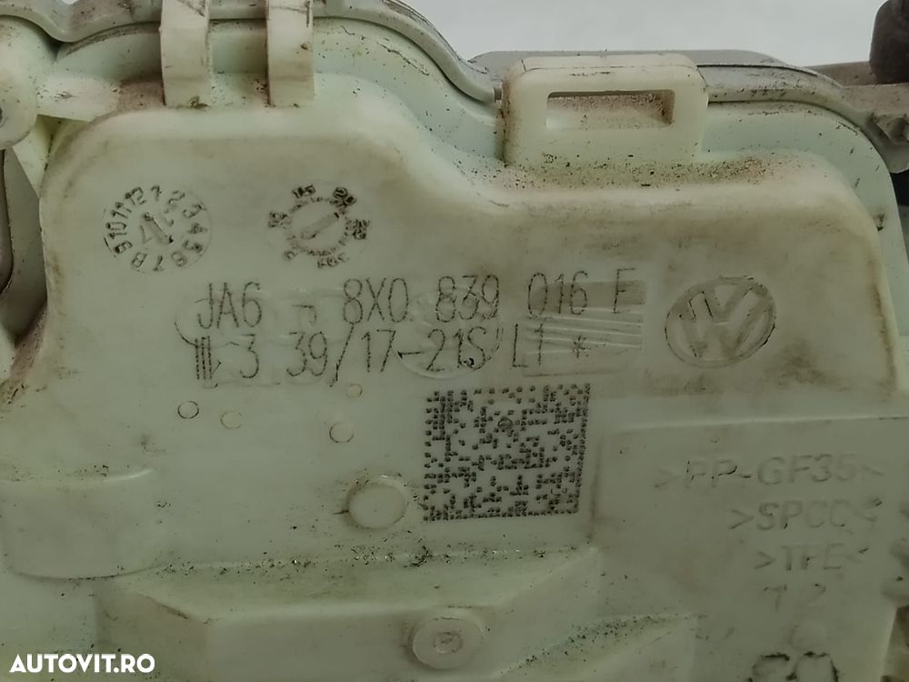 Broasca incuietoare dreapta spate 8x0839016E Audi Q5 8R - 4