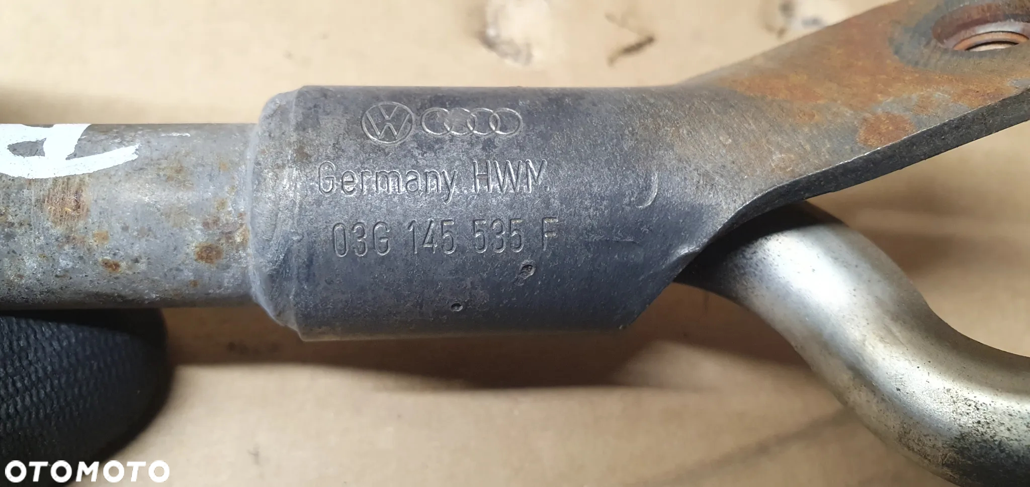 Rurka oleju olejowa turbiny VW Passat B6 2.0 TDI 03G145535F - 6
