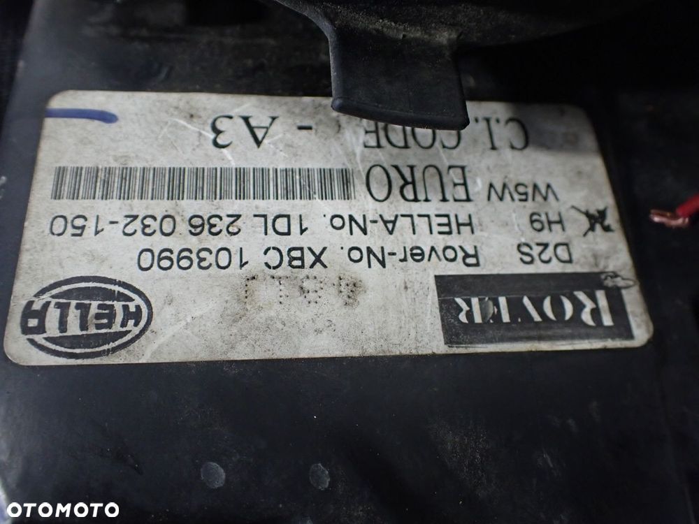 LAMPA LEWA PRZEDNIA XENON MG ZT - 8