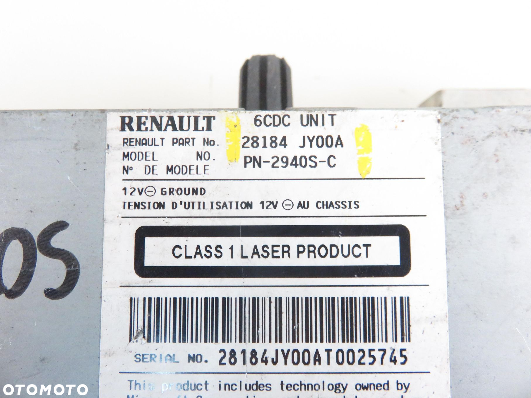 RADIO RENAULT KOLEOS I (HY_) 28184JY00A ROZKODOWANE - 8