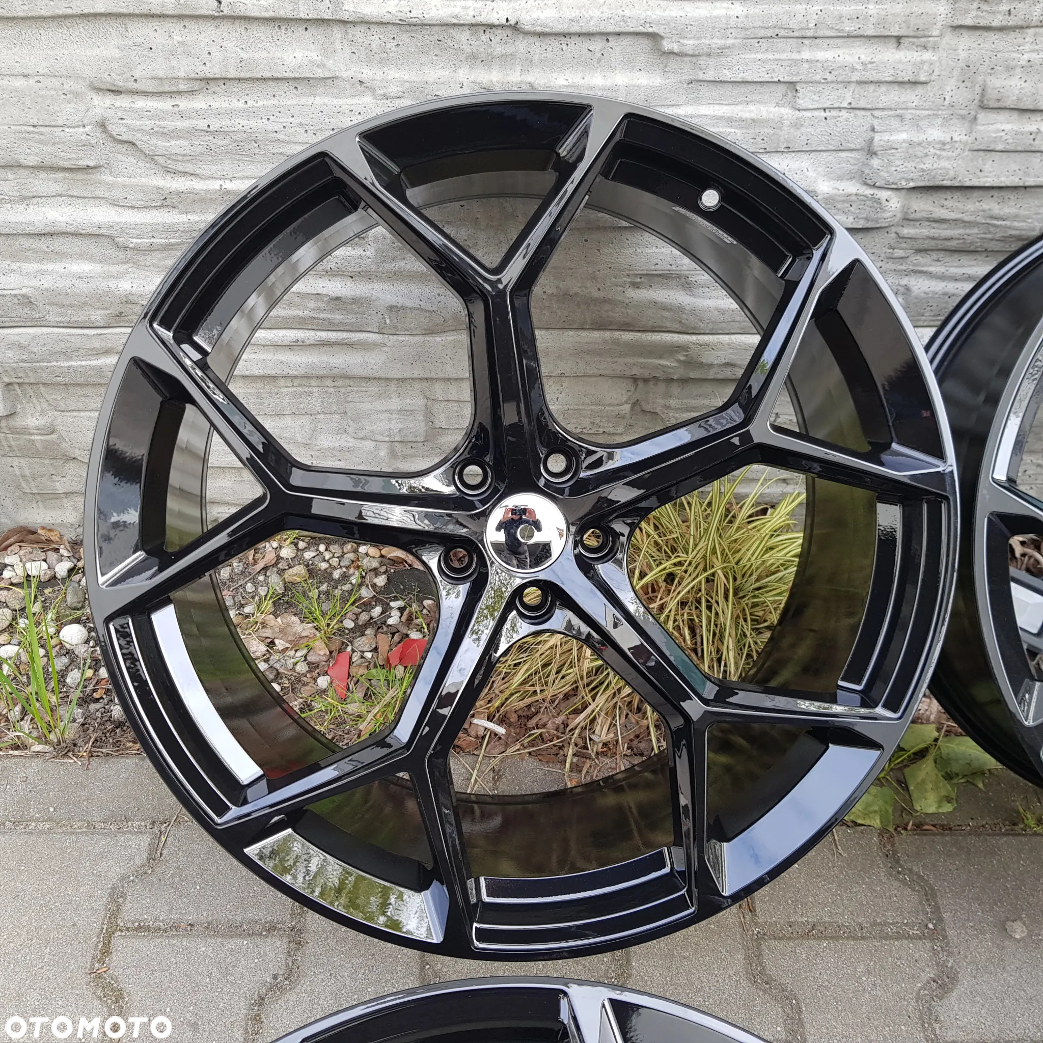 4x 9,5x22 ET25 5x112 Nowy komplet felg aluminiowych Audi Q7, Q8 VW TOUAREG - 4