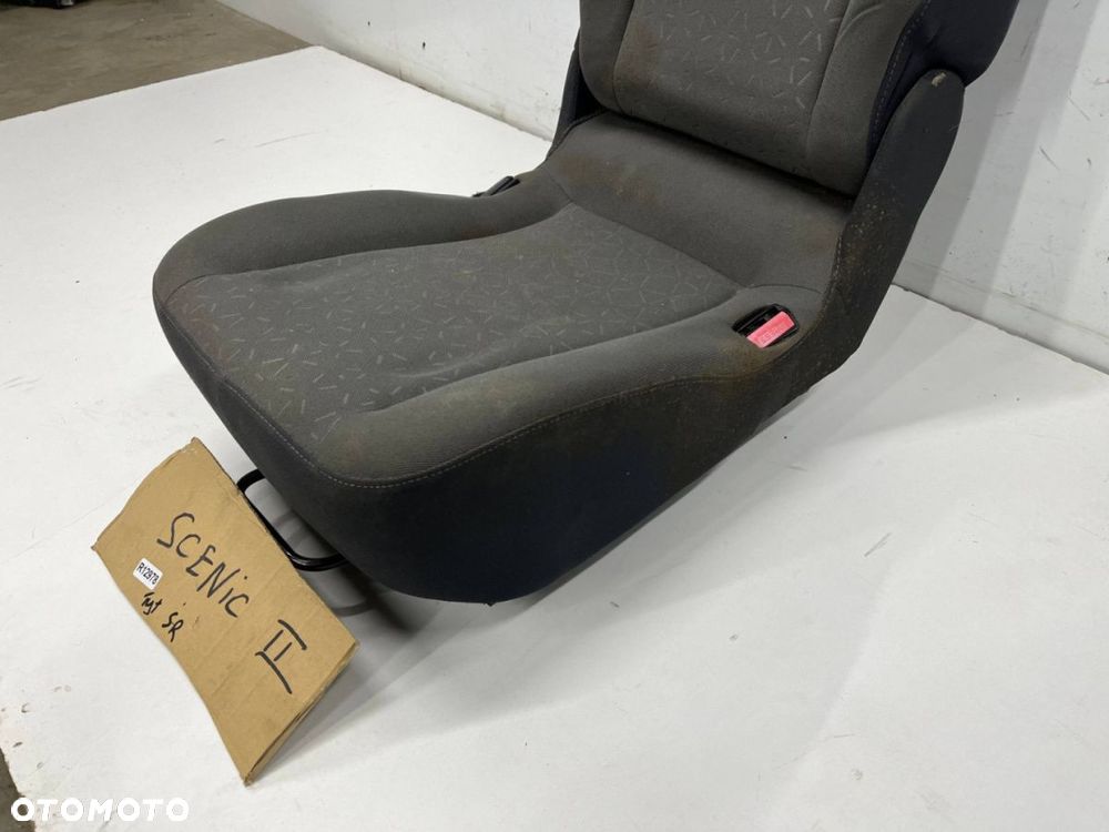Fotele Renault Scenic 2 II 2003-2009r. tylny środkowy siedzisko oparcie stelaż drugi rząd kanapa - 9
