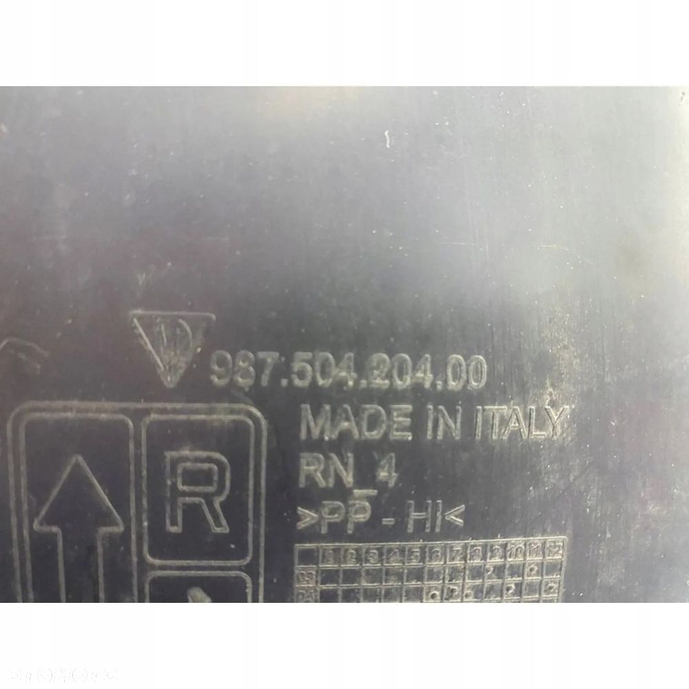 NADKOLE PRAWE PRZEDNIE PRAWY PRZÓD PORSCHE BOXSTER 987 98750420400 - 9