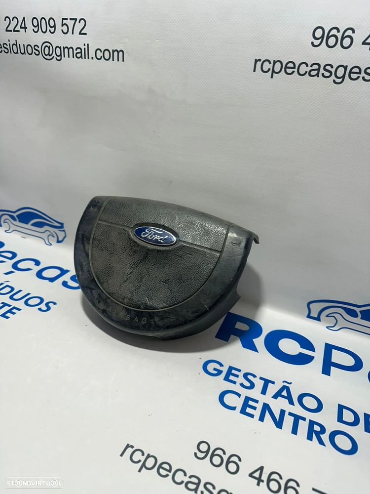 .Airbag Volante Guiador Original Ford Fiesta 5 MK5 2S6AA042B85ALZHHD 2002 - 2008 - 3
