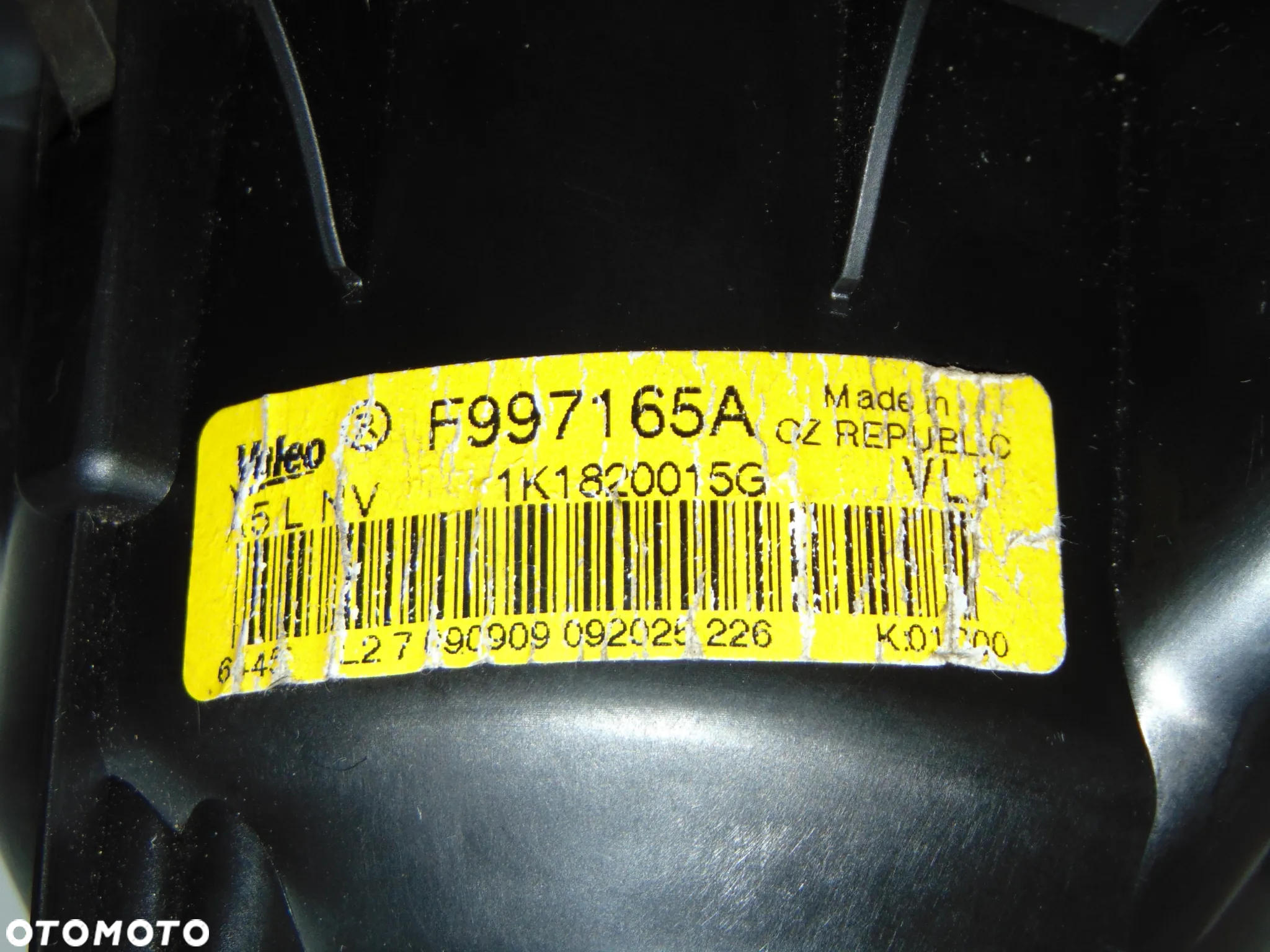 ORYGINAŁ dmuchawa wentylator nawiewu nagrzewnicy + moduł rezystor 1K1820015G 3C0907521F Audi A3 8P VW Volkswagen Passat B6 B7 Golf 5 V Touran I Caddy 3 III Jetta EUROPA - 12