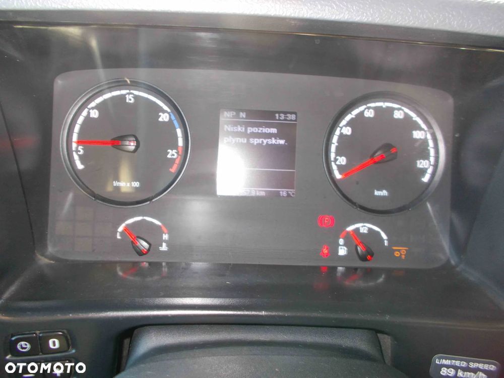 Scania Rama Do Zabudowy 2014/2015 rok // Krótki Rozstaw Osi 375cm // 214 tyś km // Oś Skrętna 6x2 pod Kiper Wywrotka Piaskarka Solarka Asenizacja - 12