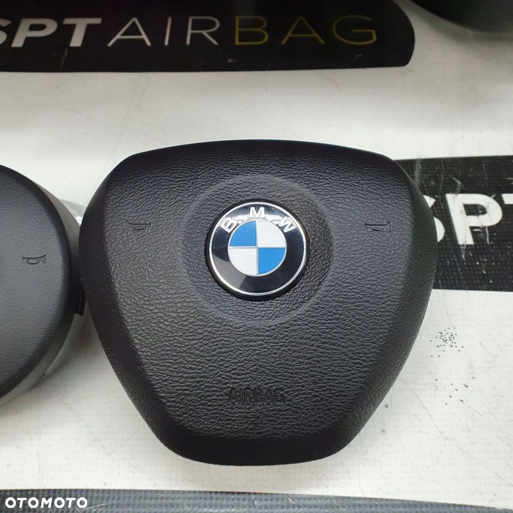 BMW X6 F16 DESKA ROZDZIELCZA KONSOLA KOKPIT PULPIT PODUSZKI AIRBAG AIR BAG PASY KIT SET - 8