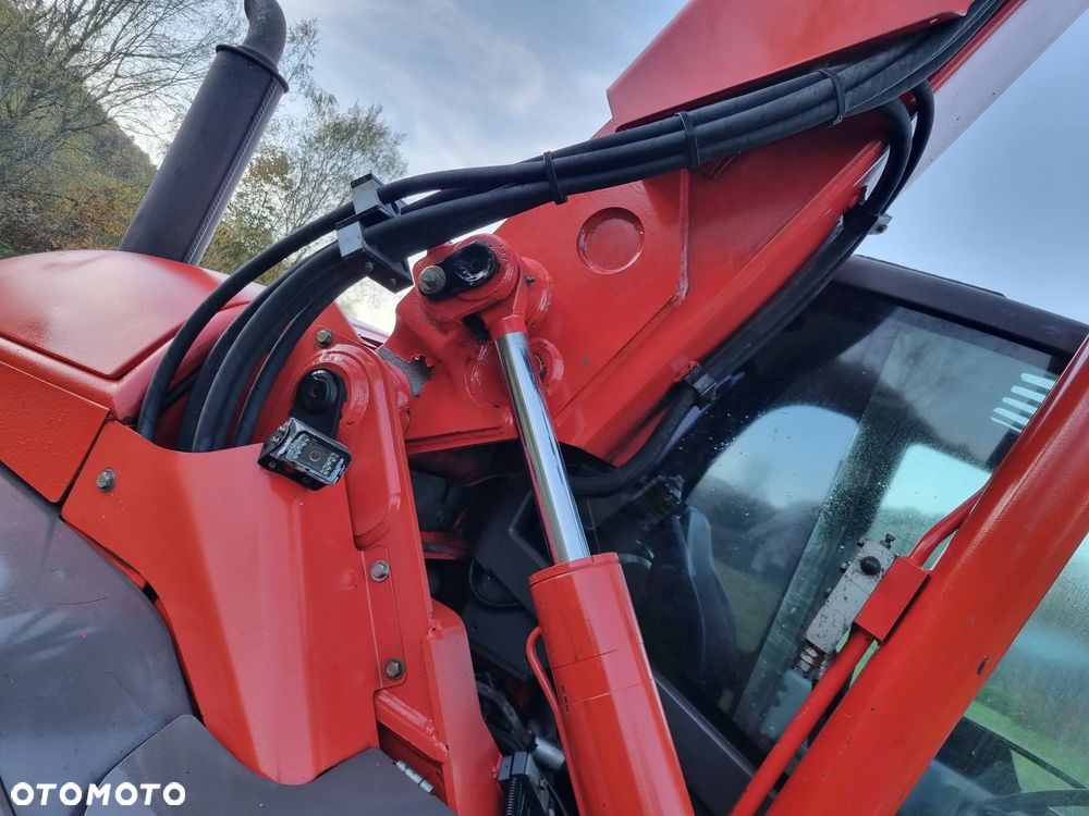 Manitou 523 MonoUltra Ładowarka teleskopowa 5m 2,3 tony Posuw wideł Hydr. łyżka Klima 2x kamera PERKINS z Komuny Norweskiej! Jak Nowa 3136 mtg Zero luzów wycieków SERWISY DEKRA - 31
