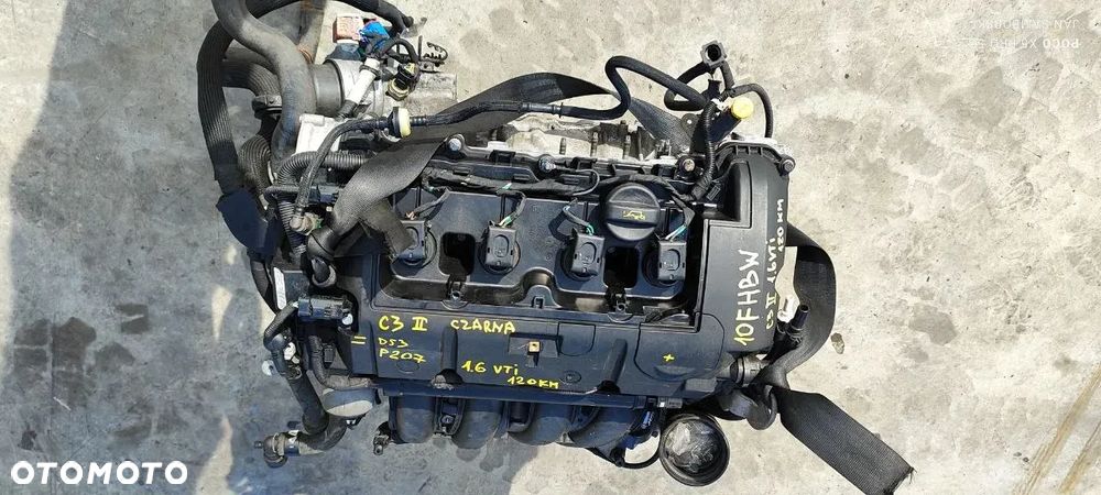 W-wa SILNIK BENZYNOWY THP 5FW 10FHBW PEUGEOT 208 308 CITROEN C3 C4 1.6 VTI 120KM - 1