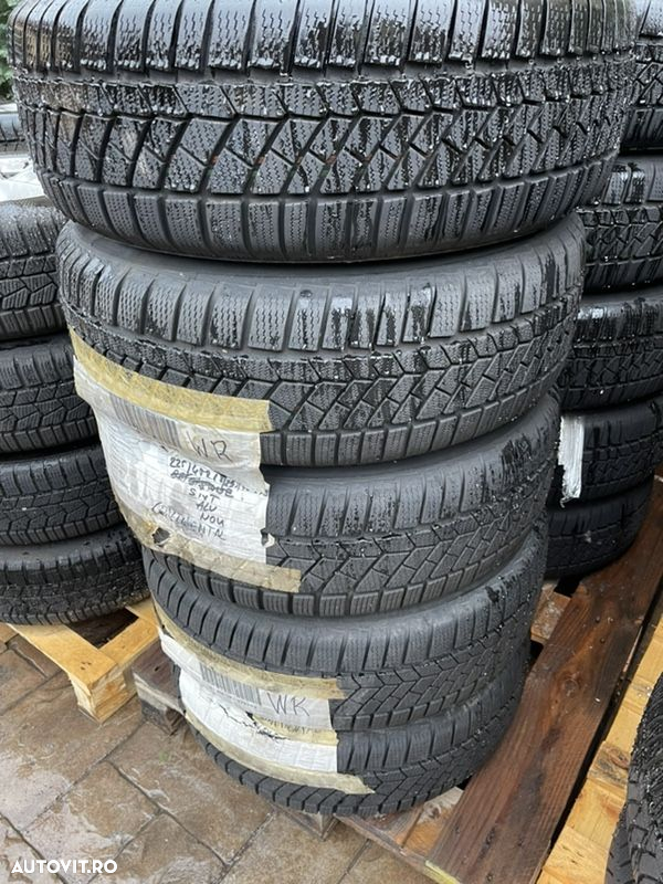 Jante Bmw seria 3 F30/F31 F32/F33 F36, originale, senzori presiune, anvelope iarnă ca noi Continental - 4