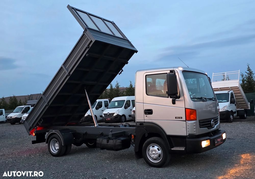 Nissan ATLEON 35TK35, 3.0 TDI, 150cp, 180.254 km, basculabil 3 parti , 4.2m,  3.5 t, cat. B, 11/2007 (serie 2008), factura, seap, finantare PJ, rate PF - 29