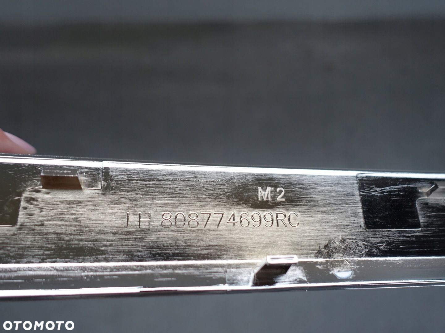 LISTWA DOLNA DRZWI LEWA PRZÓD CHROM RENAULT CLIO V NOWA ORYGINAŁ OE - 3