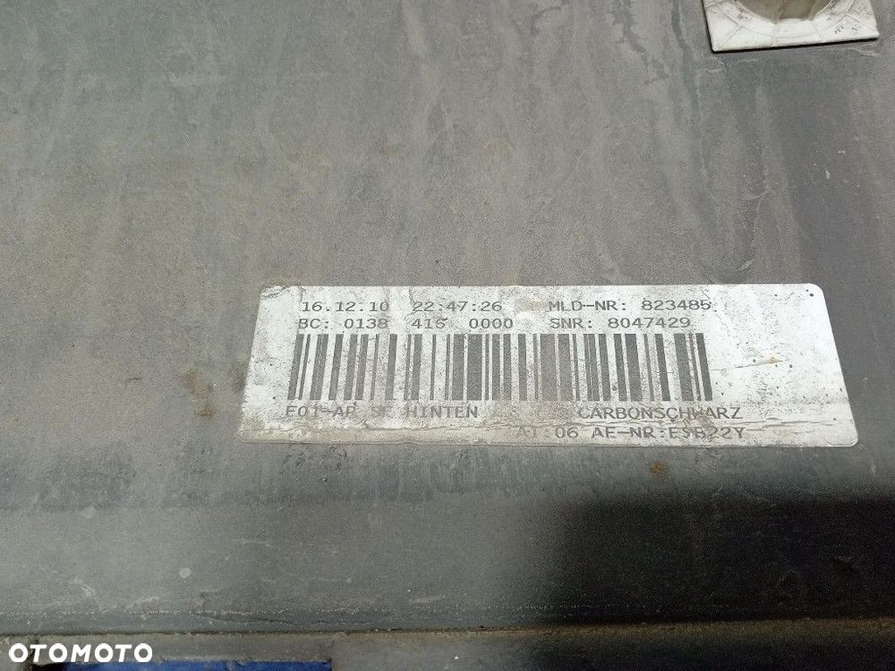 BMW 7 F01 F02 ZDERZAK TYŁ TYLNY M PAKIET 7898806 416 - 10