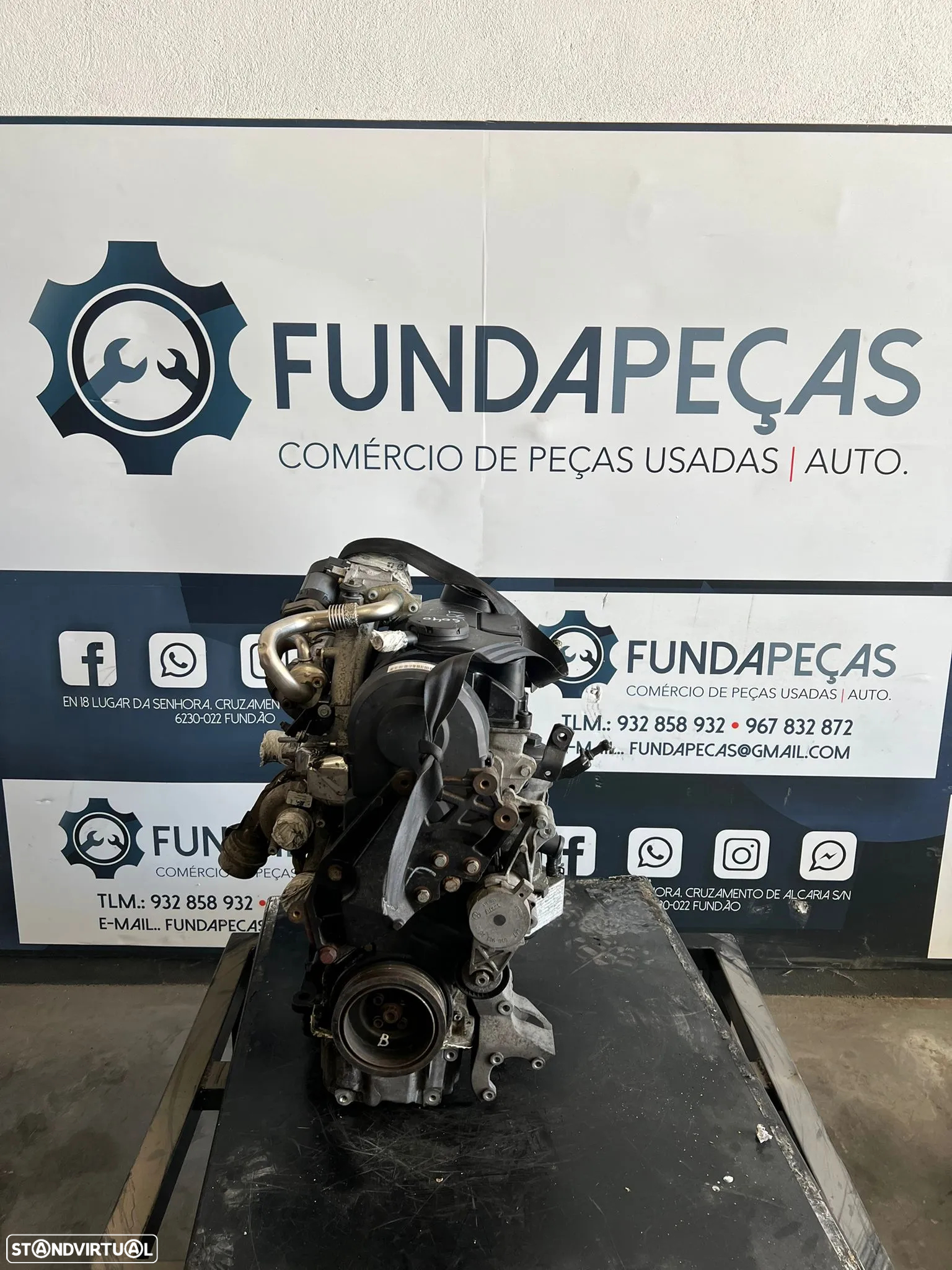 Motor Volkswagen Sharan 2.0 TDi 140Cv Ref: BRT - 3