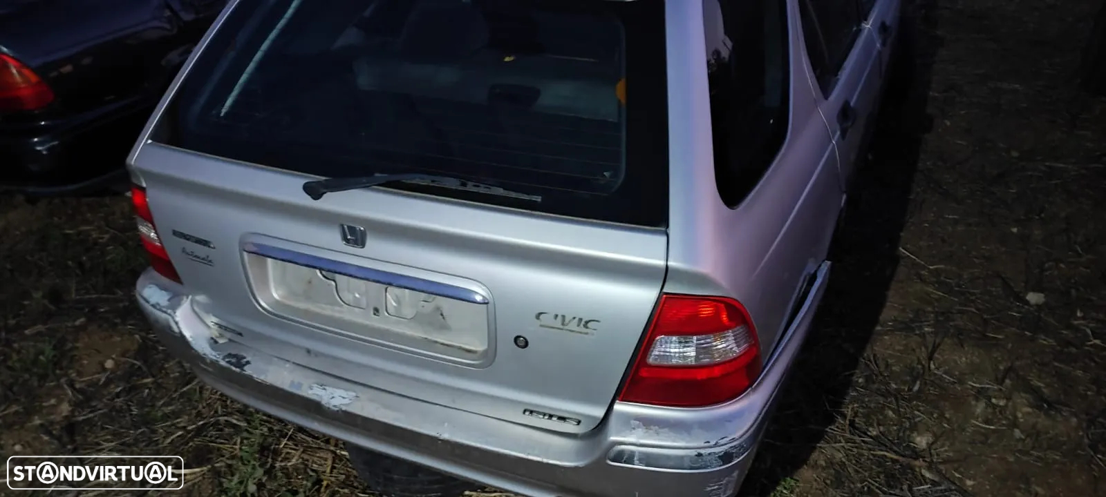 Mala e parachoques honda civic aerodeck - 2