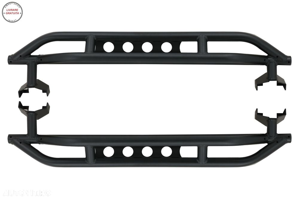 Praguri trepte laterale Jeep Wrangler Rubicon JK 2 Usi (2007-2017)- livrare gratuita - 5