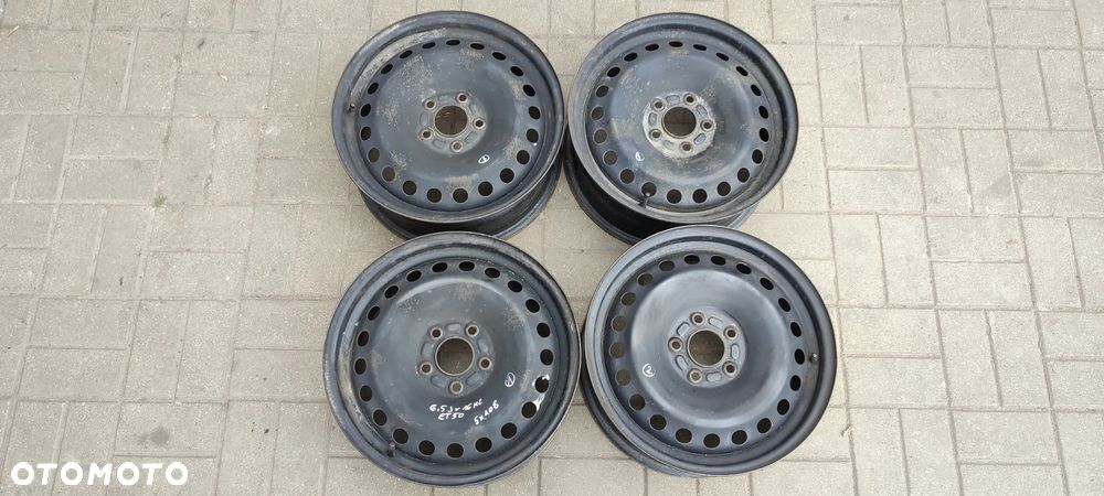 FELGI STALOWE 5x108 6,5Jx16 CALI ET50 FORD FOCUS MK3 CMAX VOLVO V50 4 SZTUKI KOMPLET - 1