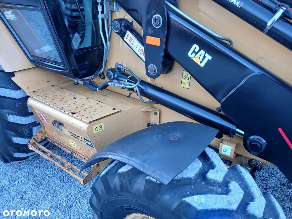 Caterpillar 428D/ORYGINAŁ/8200h!/2 ŁYŻKI - 23